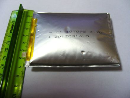 Размеры аккумулятора для iDnD7 DIGMA