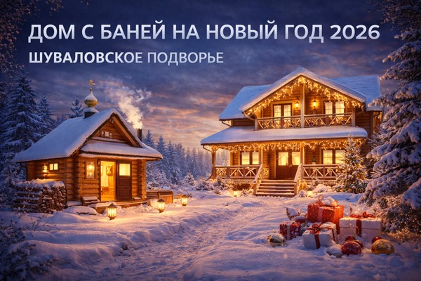 Дом с баней на Новый год: как организовать спокойный зимний отдых за городом