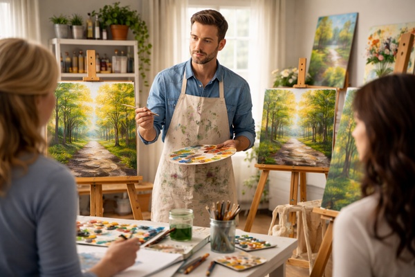 Мастер-класс по рисованию: от первого штриха до законченной работы