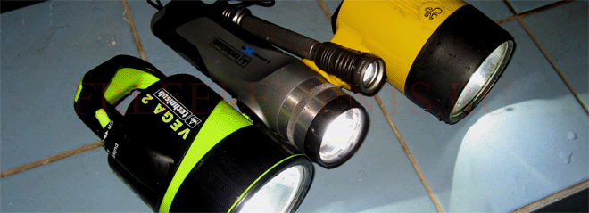 Подводные фонари и фонари для туризма в Уфе - купить мощные фонари на диодах XM-L2