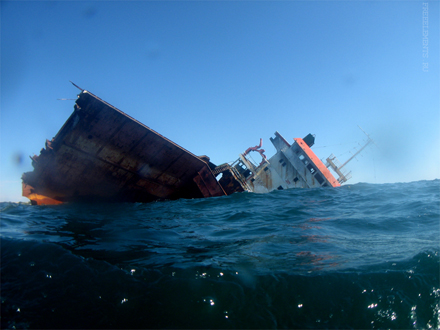 Затонувшее судно Ibrahim-Y