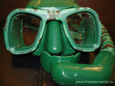 Подводная охота, маска Omer Bandit