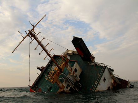 Ibrahim-Y сухогруз потерпевший кораблекрушение